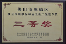 迪多-社會(huì)保險(xiǎn)參保和安全生產(chǎn)先進(jìn)單位
